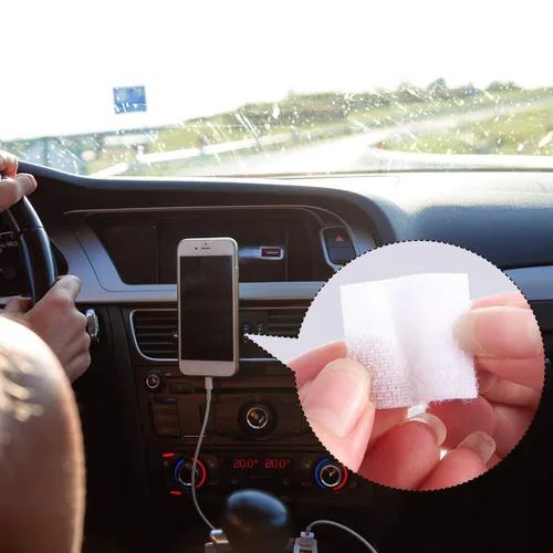 Miniatura 4 de WILLBOND 400 unidades (200 pares) puntos autoadhesivos de 1 pulgada de puntos cuadrados adhesivos impermeables de nailon para oficina, escuela