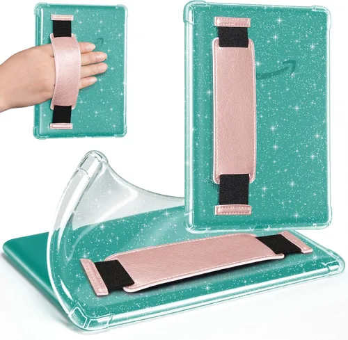 Miniatura 20 de iDLEHANDS Funda magnética transparente para Kindle Paperwhite de 7" de 12ª generación 2024 y Kindle Colorsoft - con AirBag compatible con iPhone