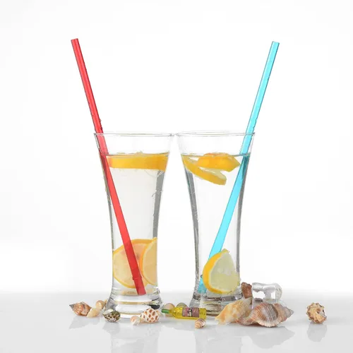 Miniatura 8 de ALINK Pajitas de plástico reutilizables de 13 pulgadas, pajitas de repuesto extra largas coloridas de Tritan para vasos Stanley, botellas de agua