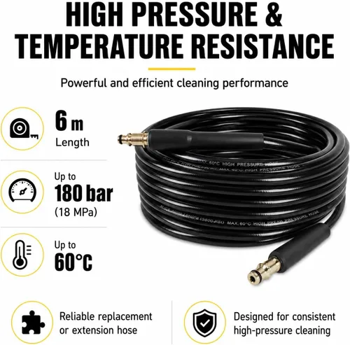 Miniatura 2 de Manguera de repuesto para lavadora a presión Karcher K2-K7, manguera de extensión de manguera de alta presión de 20 pies para Karcher, sistema
