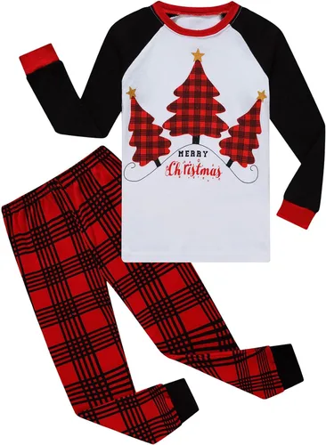 Miniatura 99 de Demifill Conjunto de pijamas de Halloween para niños y niñas, pijamas de Navidad, ropa de dormir para niños y niñas