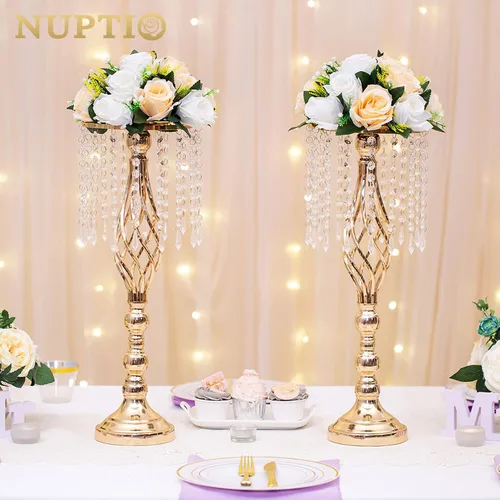Miniatura 52 de NUPTIO Centros de mesa de flores para mesas de boda: arreglo de bolas de flores artificiales rosa y blanco para bodas, fiestas, 2 piezas de rosas