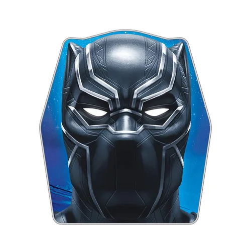 Miniatura 3 de PEZ Juego de regalo Black Panther, incluye 4 dispensadores (Black Panther, Shuri, Purple Panther, Okoye) + 6 repuestos de dulces en lata