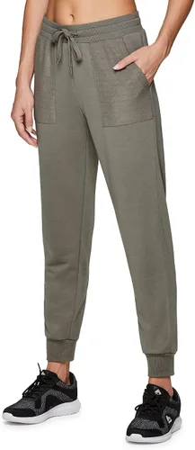 Miniatura 3 de RBX Active - Pantalones deportivos ligeros de rizo francés para mujer con bolsillos