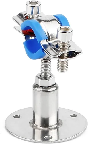30-50mm Adjustable Pipe Hanger - 304 Stainless Steel Bracket for 19-108mm OD Tubes blessing(Fit 60-65mm OD Tube)