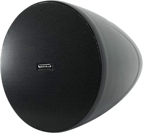 Miniatura 2 de Rockville PEN-65T 6.5" 70V Altavoz colgante de techo, negro, fácil de instalar, diseño elegante, perfecto para restaurantes y espacios comerciales