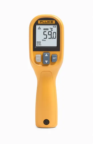Miniatura 2 de Termómetro infrarrojo Fluke 59 serie Max, Amarillo, 1 Pantalla retroiluminada