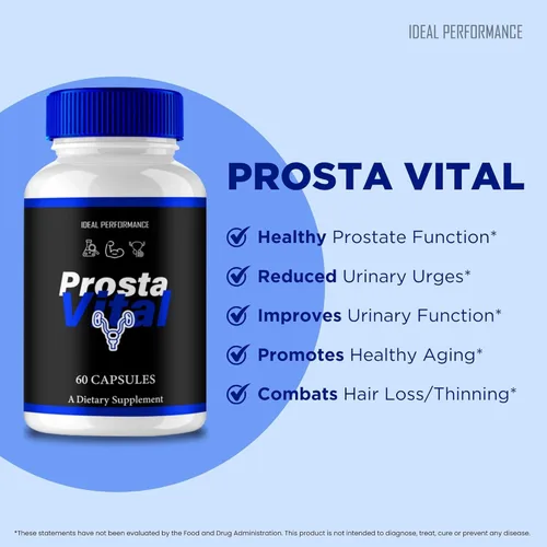 Miniatura 5 de ProstaVital para hombres, cápsulas Prosta Vital, pastillas de suplemento Prosta Vital para hombres, máxima fuerza para el bienestar diario