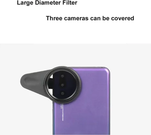 Miniatura 5 de Kase Kit de filtro CPL de lente magnética para teléfono celular de 1.614 in, incluye filtro polarizador circular, filtro ND1.2 graduado suave, clip