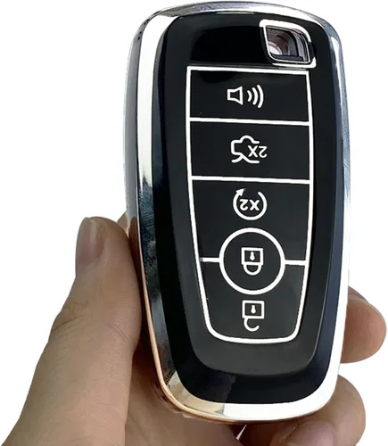 Miniatura 3 de Funda para llavero compatible con Ford F150 F250 F350 F450 F550 Explorer Mustang Fusion Escape Edge Lincoln