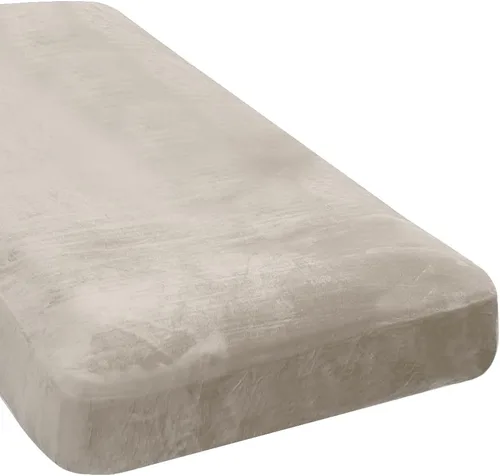 Miniatura 116 de H.VERSAILTEX - Funda de terciopelo elástica y afelpada para protección de cojines de sofá biplaza, silla o sofá, 2 piezas, tamaño grande, color gris