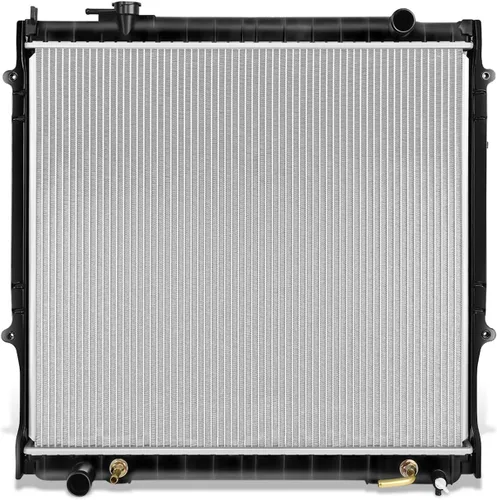 Miniatura 14 de DNA Motoring CU13076 - Radiador de núcleo de aluminio de 1 hilera para enfriamiento del motor compatible con modelos Toyota Sienna AT de 07-10