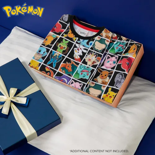 Miniatura 2 de Pokemon Pijamas para niños y adolescentes, camiseta y pantalones cortos, pijamas de verano, regalos para niños