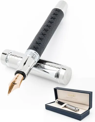 Miniatura 14 de Conklin Duragraph - Pluma estilográfica ámbar, punta media de oro macizo de 14 quilates, elegante herramienta de escritura con acabado ámbar cálido