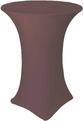 Miniatura 4 de Mantel ajustable de elastano para mesas plegables de 32 pulgadas x 43 pulgadas de alto, color negro