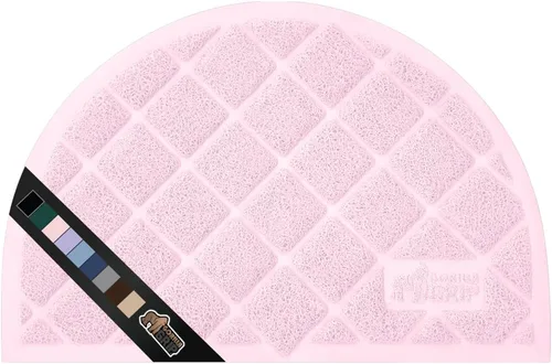 Miniatura 44 de Gorilla Grip - Tapete para atrapar la arena del arenero de gatos, 100% impermeable, fácil de limpiar, respaldo texturizado, suelos más limpios, se