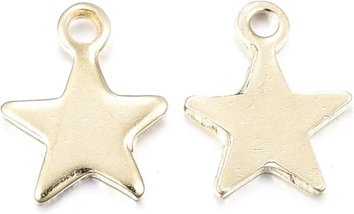 Miniatura 2 de Dijes colgantes de acero inoxidable surtidos de metal para manualidades, collares, pulseras, aretes, llaveros, fabricación de joyas, Metal Acero