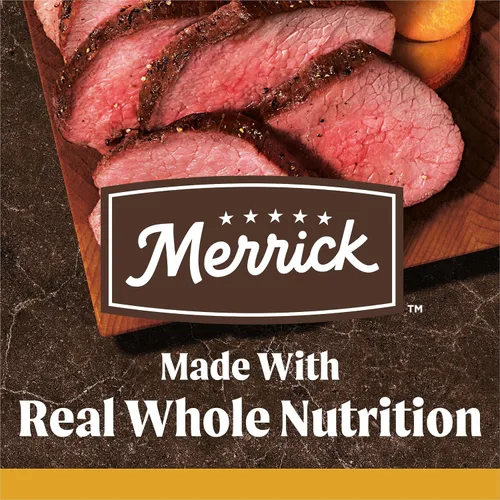 Miniatura 2 de Merrick Alimento seco para perros sin granos de alta calidad, para controlar el peso, comida saludable y natural, receta de peso saludable, bolsa