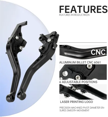Miniatura 8 de Palanca de embrague de freno de motocicleta para Suzuki para V-Strom DL1000 2002 DL1000XT 2017 para VSTROM DL1050 DL1050XT 2019 2022