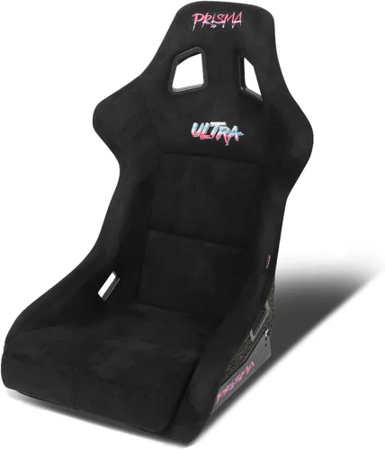 Miniatura 2 de NRG Innovations NRG-FRP-302GY-ULTRA Asiento de carreras universal de fibra de vidrio con respaldo fijo estilo Bucket, con adaptadores de montaje