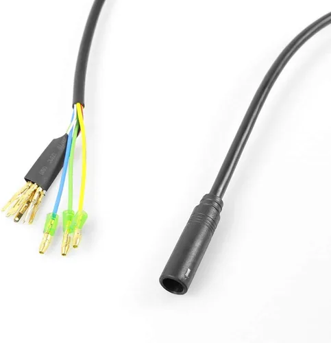 Miniatura 6 de Greenergia Cable de extensión impermeable 9Pin para kit de conversión de motor de cubo trasero BAFANG (80CM)
