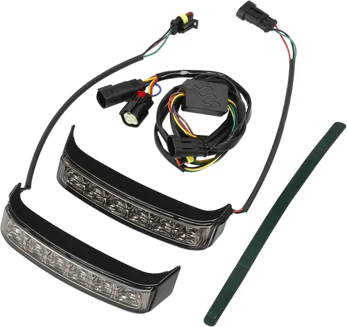 TCT-MOTORPARTS Bolsas LED para alforjas con luz de giro de freno para Harley Electra Road Glide FLHTCU FLHTK FLHTCUL, FLHTKL, FLTRU FLHTKSE FLTRUSE