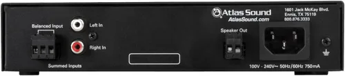 Miniatura 2 de Atlas Sound Amplificador 40W 70V