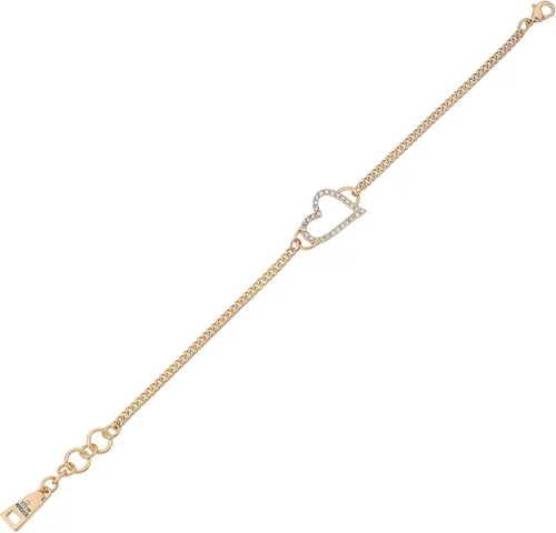 Miniatura 2 de Steve Madden Pulsera de eslabones de corazón Metal Sin gemas