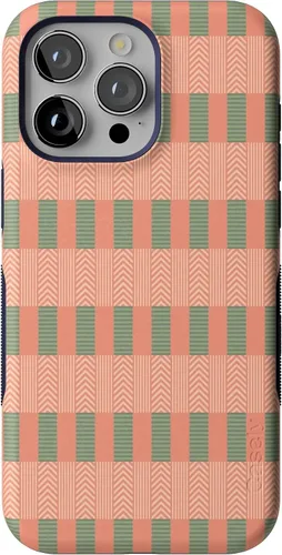 Miniatura 134 de Funda Casely para iPhone 15 Pro Max Todas las sonrisas Adhesivo de cara sonriente Compatible con MagSafe Diseño protector audaz