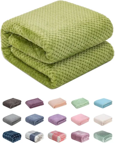 Miniatura 74 de Manta o manta mullida para bebé, suave, cálida y acogedora manta de vellón coral para niños pequeños, bebés o recién nacidos, para cuna, cochecito