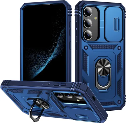 Miniatura 58 de Funda para Galaxy S22 Ultra, a prueba de golpes, resistente a los impactos con lente deslizante Funda protectora para Samsung Galaxy S22 Ultra 4G/5G
