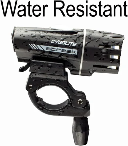 Miniatura 2 de Cygolite Streak - Luz para bicicleta de 450 lúmenes, 5 modos nocturnos y modo de flash diurno, compacta y duradera, resistente al agua IP67, montaje
