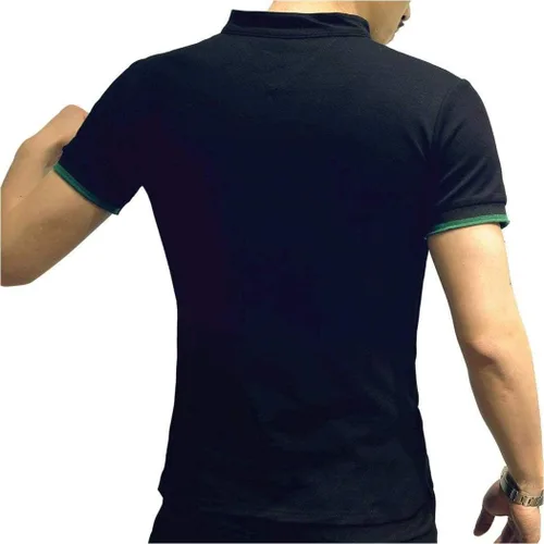 Miniatura 3 de LOGEEYAR Camisa polo de moda para hombre, de manga larga, ajustada, Henley, ropa de algodón piqué