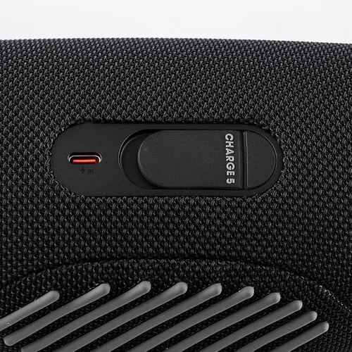 Miniatura 5 de JBL Altavoz Bluetooth inalámbrico Charge 5 (negro) Audio resistente al agua IP67 para exteriores con graves profundos y tiempo de reproducción