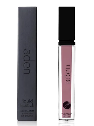 ADEN Lápiz labial mate Tattoo - 7ML - Altamente pigmentado - Proporciona un acabado no brillante, no mancha y aterciopelado - Resistente al agua 03