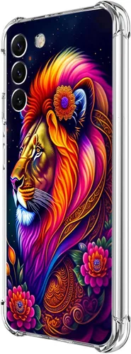 Miniatura 29 de Funda para Galaxy S23, diseño de mariposas azules, rosas, protección contra caídas, a prueba de golpes, de cuerpo completo, resistente a