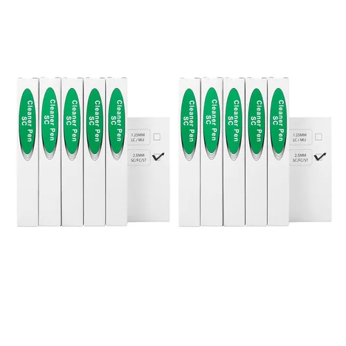 Miniatura 13 de 1 pc limpiador de fibra óptica Herramientas de fibra óptica Cleaing Pen para LC/MU 0.049 in Conector Más de 800 Limpia la cara del extremo