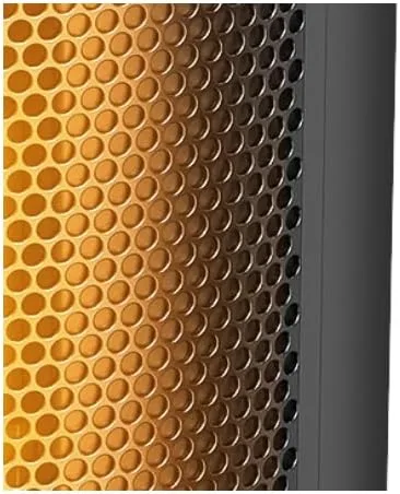 Calentadores de espacio para uso en interiores, calentador eléctrico portátil de cerámica PTC de 1500 W con termostato y control remoto, oscilación