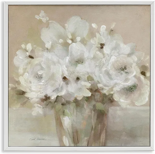Miniatura 11 de Stupell Industries 'Country Jug Varied Flower Arrangement', Framed Giclee Art, White, 17 x 17 Inches, Easy to Hang and Sturdy, Made in USA, by Carol