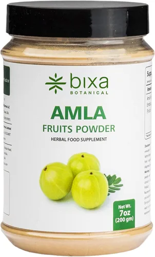 bixa BOTANICAL | Amalaki Amla Berries Powder | Grosella espinosa india | Rico en vitamina C natural | Sin OMG | Sin gluten | Sin conservantes |