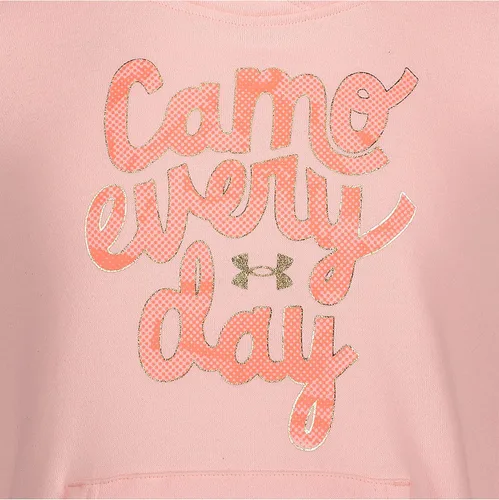 Miniatura 2 de Under Armour Sudadera con capucha para niña, capa interior de forro polar y bonito ajuste completo