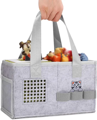 MEILADY-X Estuche para juego de iniciación Toniebox - Bolsa para figuras Tonies | Estuche de transporte portátil para juguete musical educativo |