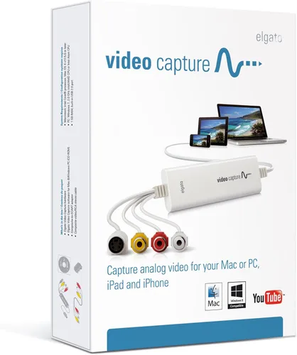 Miniatura 6 de BCAPTURE DC60 - Adaptador de captura de video USB 2.0 con software de edición de video, Blanco