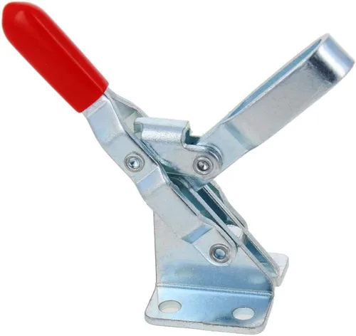 Miniatura 8 de Utoolmart Abrazadera de palanca vertical de la herramienta de mano GH-101-EL Abrazadera de liberación rápida 793.7 lbs Capacidad de retención 1 PC