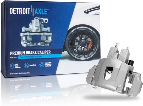 Miniatura 116 de Detroit Axle - 4 pinzas de freno para Honda Element 2003-2011 Pinzas de freno de disco con soportes 2004 2005 2006 2007 2008 2009 2010 reemplazo