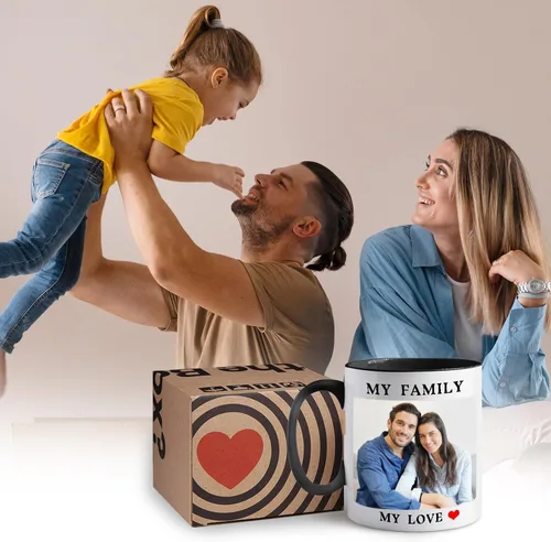 Miniatura 7 de Baosity Taza de café con foto personalizada, taza personalizada con imagen, texto, nombre, regalos personalizados para novio, novia, mejor amigo