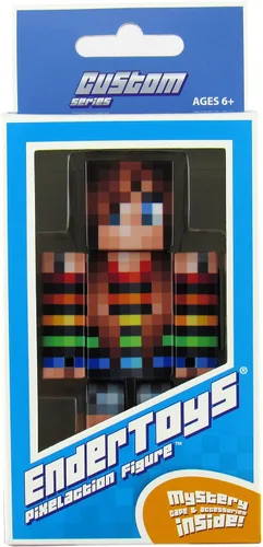 Miniatura 12 de EnderToys - Figura de acción de niña dragón azul marino 14-Gris