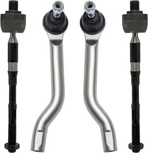 Miniatura 49 de Detroit Axle - 4 barras de acoplamiento delanteras para Kia Forte Koup 14-17, 14-18 Forte Forte5, 4 extremos de barra de acoplamiento exteriores e