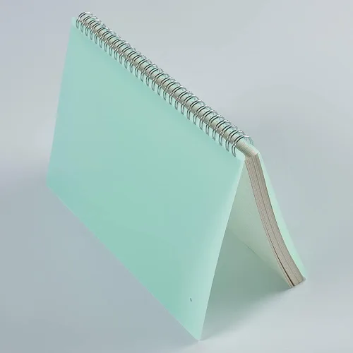 Miniatura 3 de Paquete de 2 diarios de puntos en espiral B5 con papel grueso de 4.23 oz/m², cuaderno espiral de cuadrícula de puntos con tapa dura de plástico