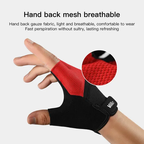 Miniatura 2 de Guantes de ciclismo sin dedos para hombres y mujeres, guantes de bicicleta para hombres, accesorios de bicicleta, guantes para bicicleta hombre